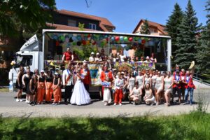 Bilder vom Umzug des Karnevalsclub Haßlau (KCH) beim Schul- und Heimatfest Roßwein 2025