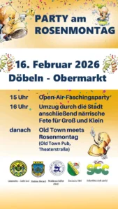 Fasching am Rosenmontag in Döbeln