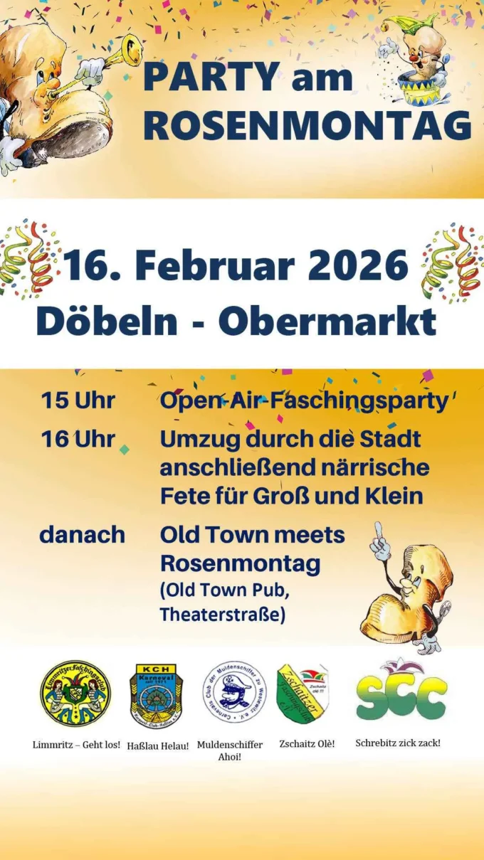 Rosenmontags Umzug Döbeln